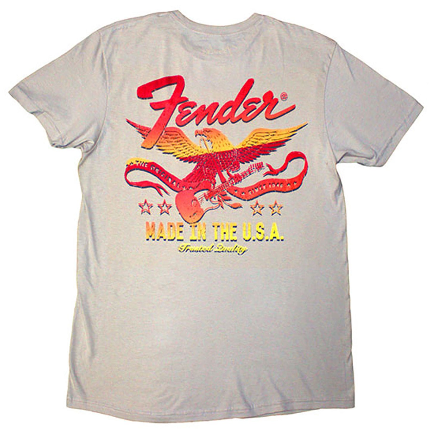 Fender Made In The Usa T-shirt Back