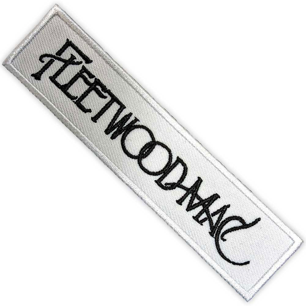 Fleetwood Mac Text Logo Woven Patch Front