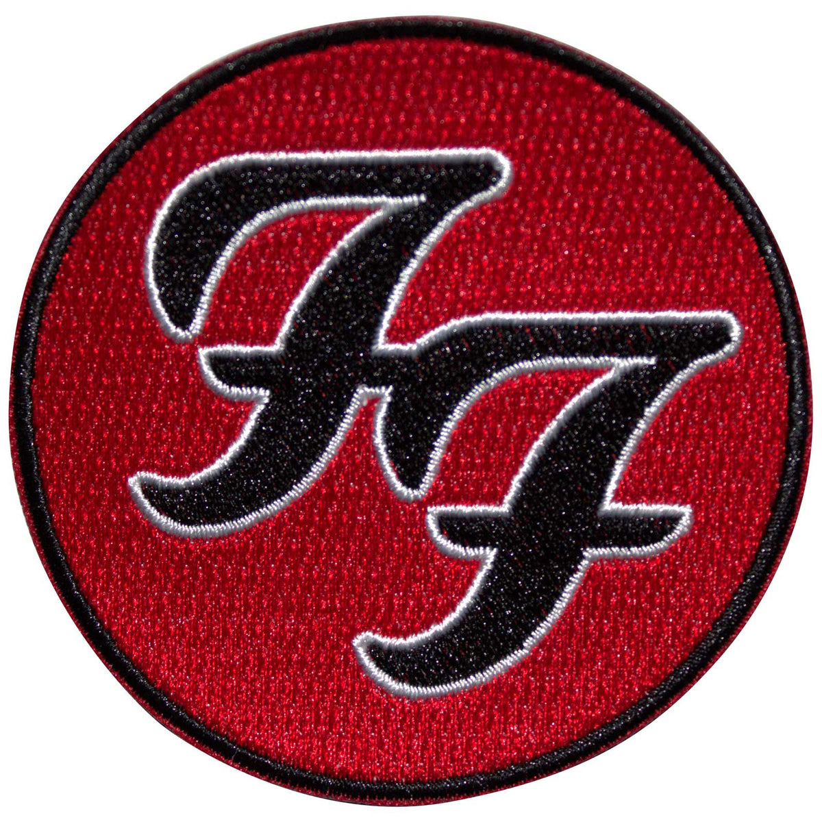 Foo Fighters Ff Logo Woven Patch Front