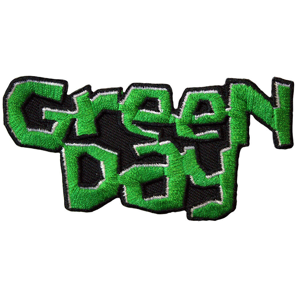 Green Day Kerplunk Logo Woven Patch Front