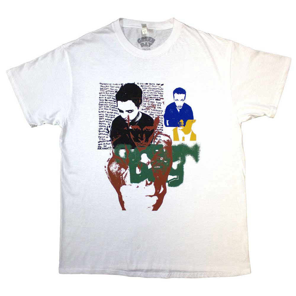Green Day Spray Paint T-shirt Front