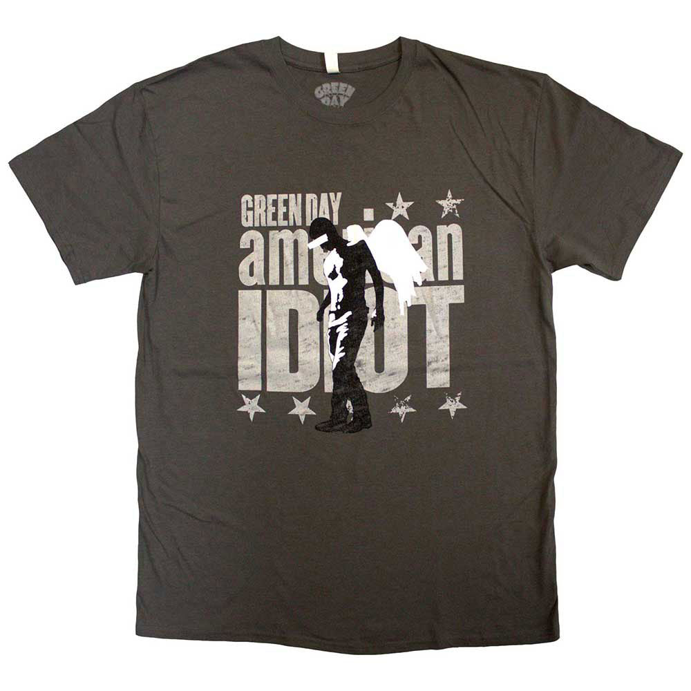Green Day Am Idiot Angel T-shirt Front