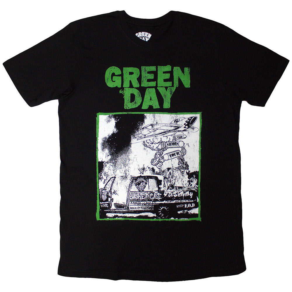 Green Day Riot Trio T-shirt Front