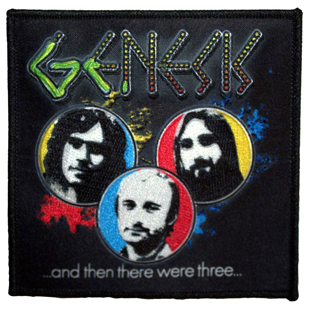Genesis And Then There Were Three Woven Patch Front