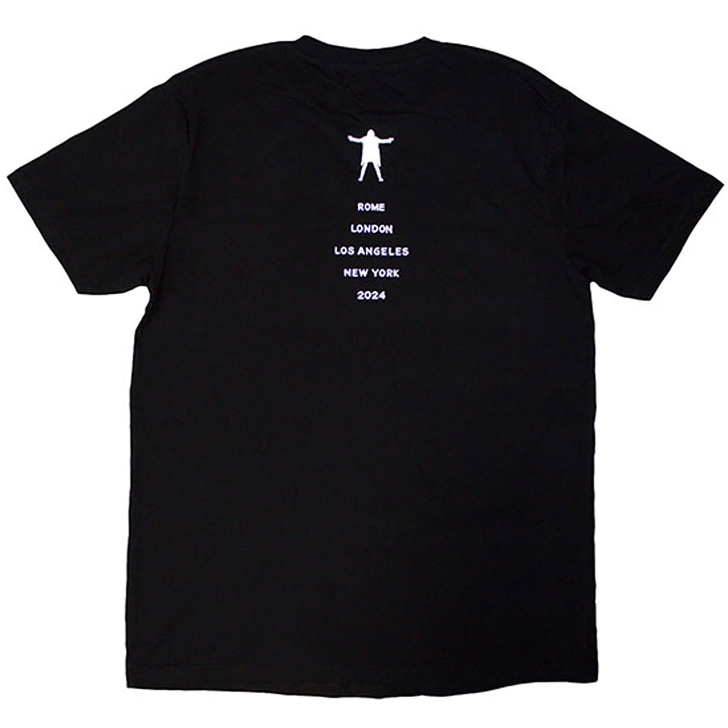 David Gilmour Luck & Strange Portrait T-shirt Back