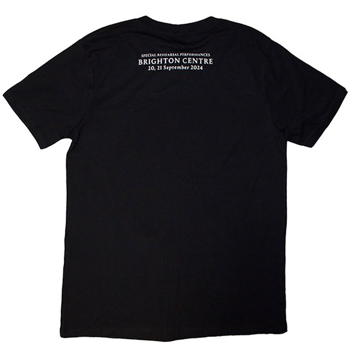 David Gilmour Luck & Strange Brighton T-shirt Back
