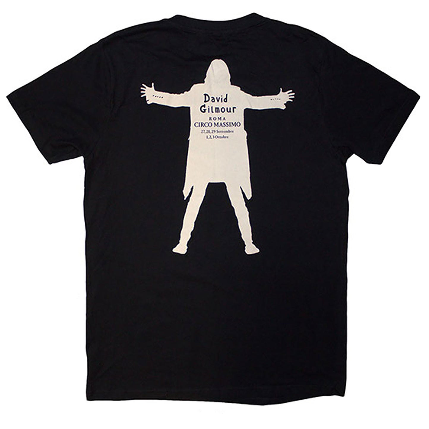David Gilmour Luck & Strange Fortuna E Strano T-shirt Back
