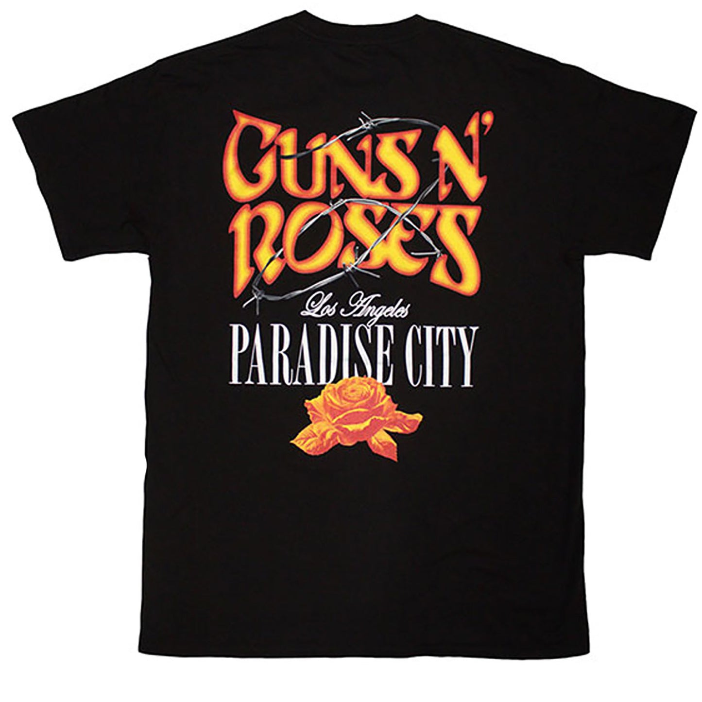 Guns N Roses Paradise City T-shirt Back