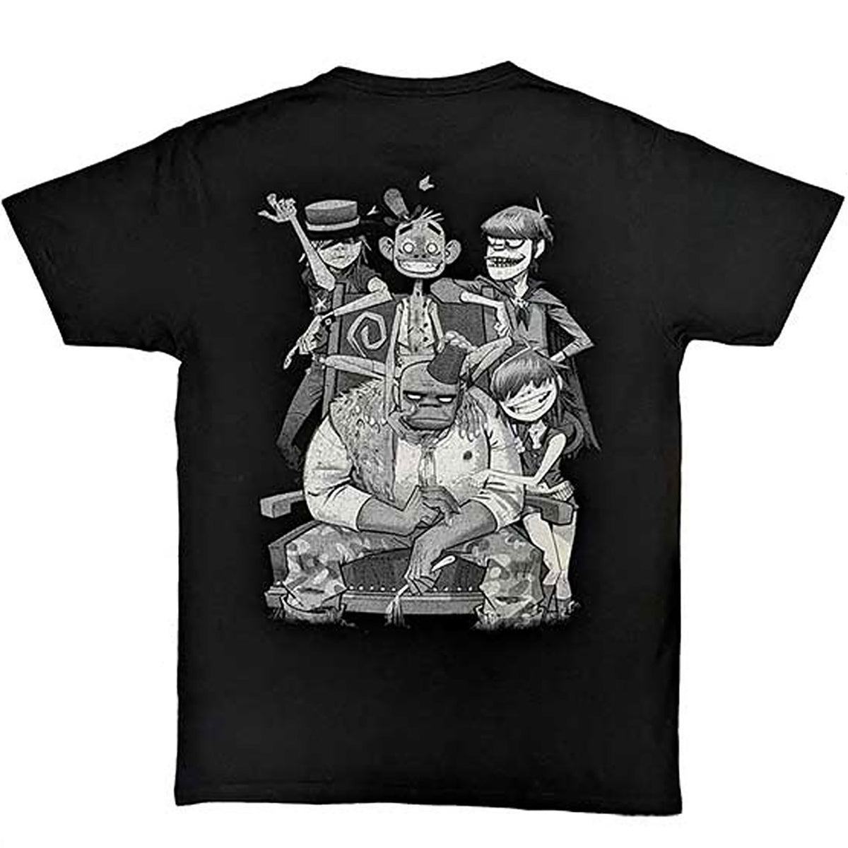 Gorillaz Pocket Spray - George Group T-shirt Back