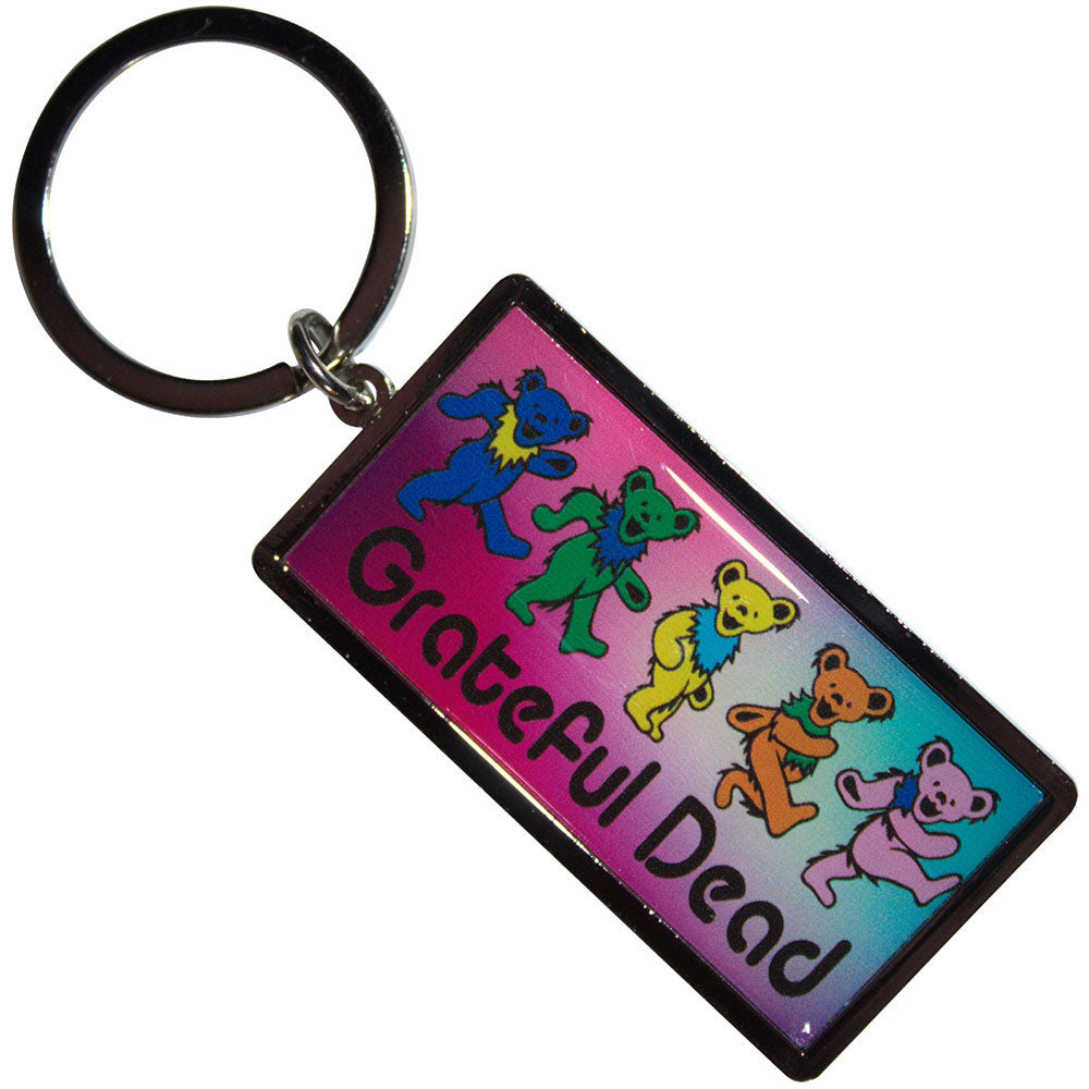Dancing Bears Metal Key Chain