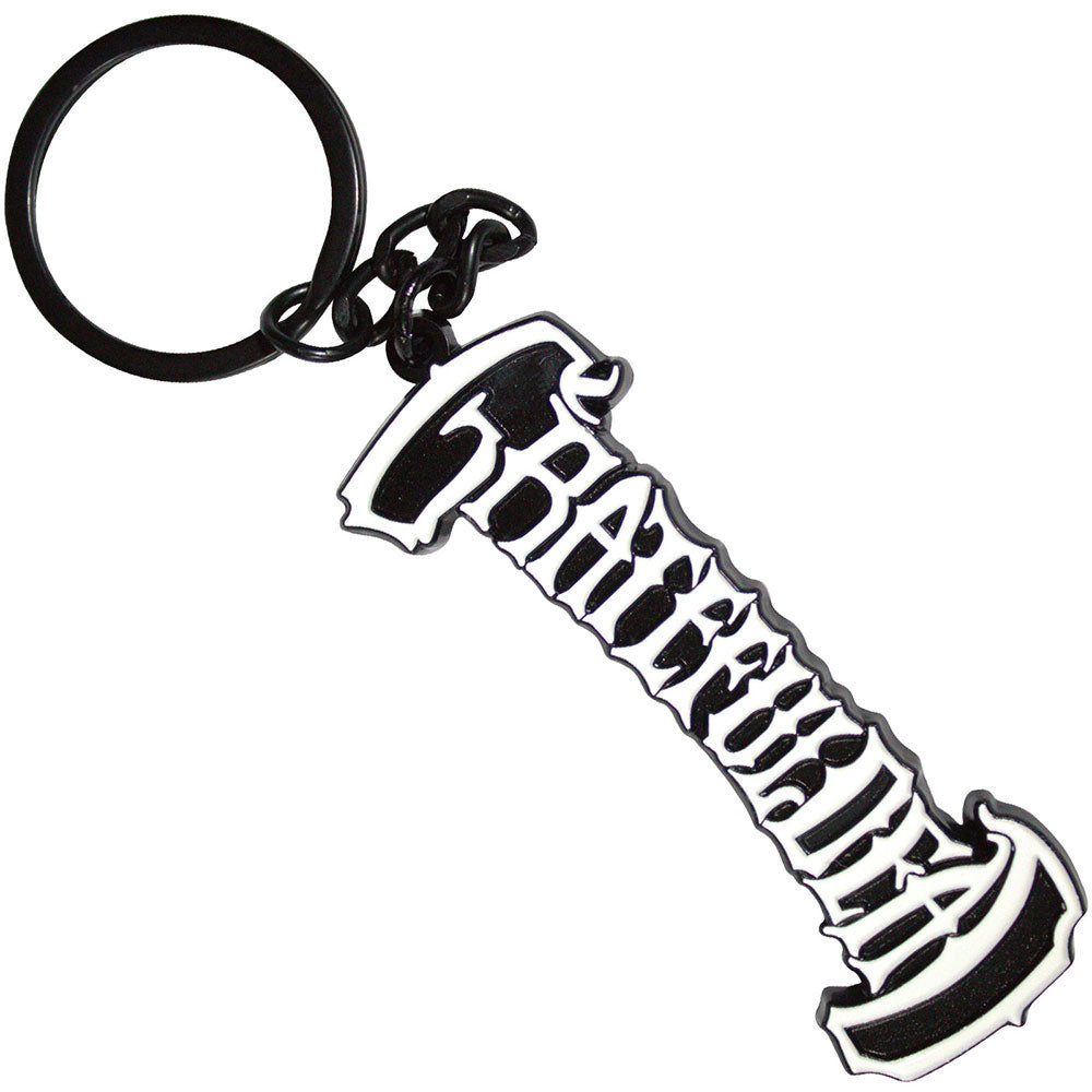 Grateful Dead Mono Logo Metal Key Chain Front