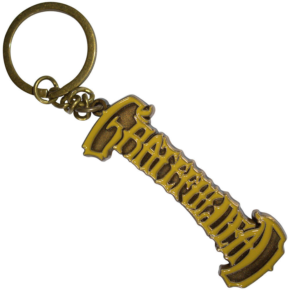 Gold Logo Metal Key Chain
