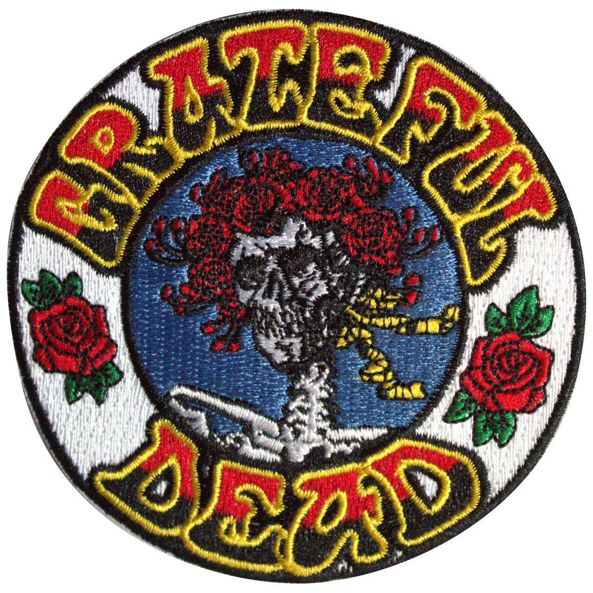 Grateful Dead Bertha Circle Woven Patch Front