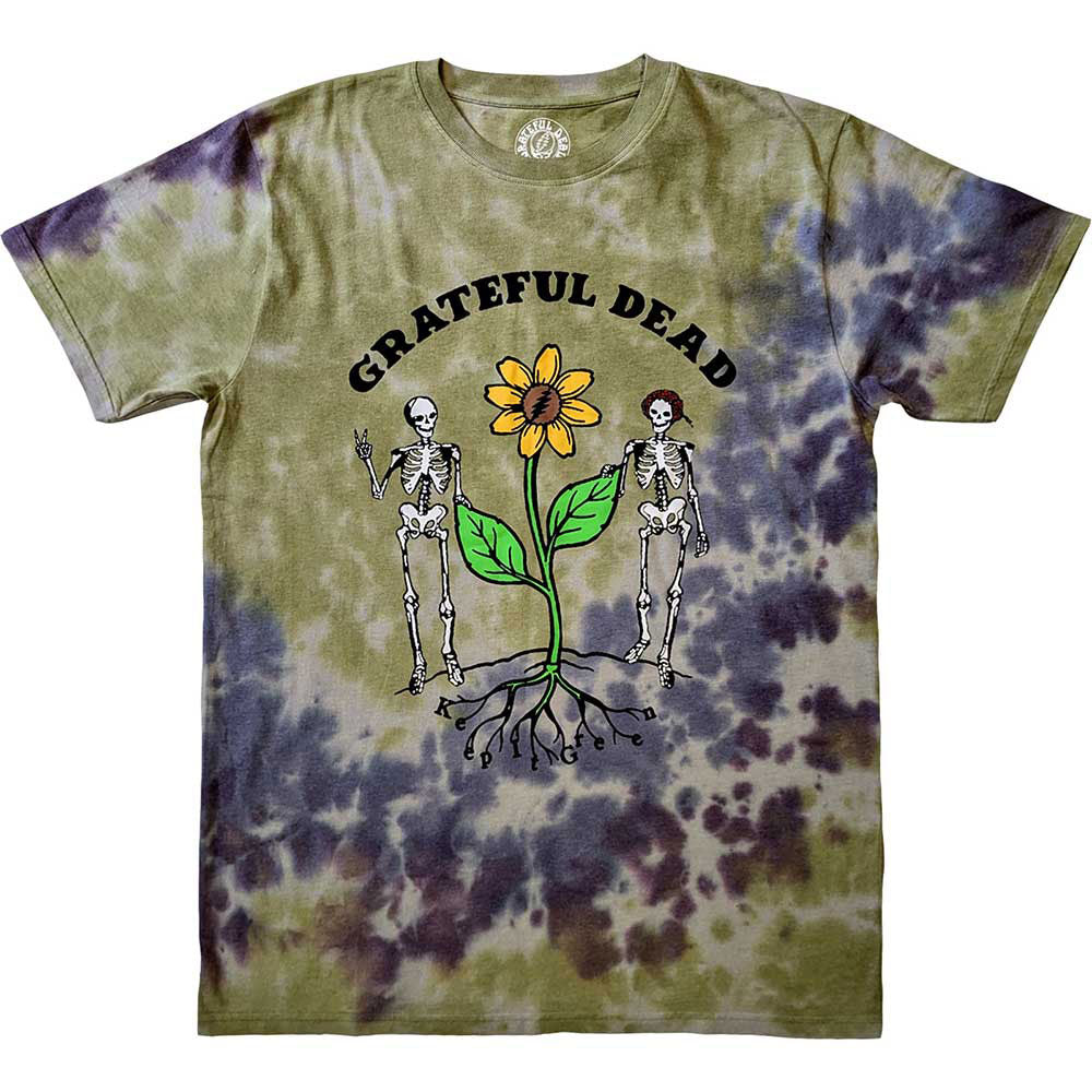 Grateful Dead Keep It Green T-shirt Front