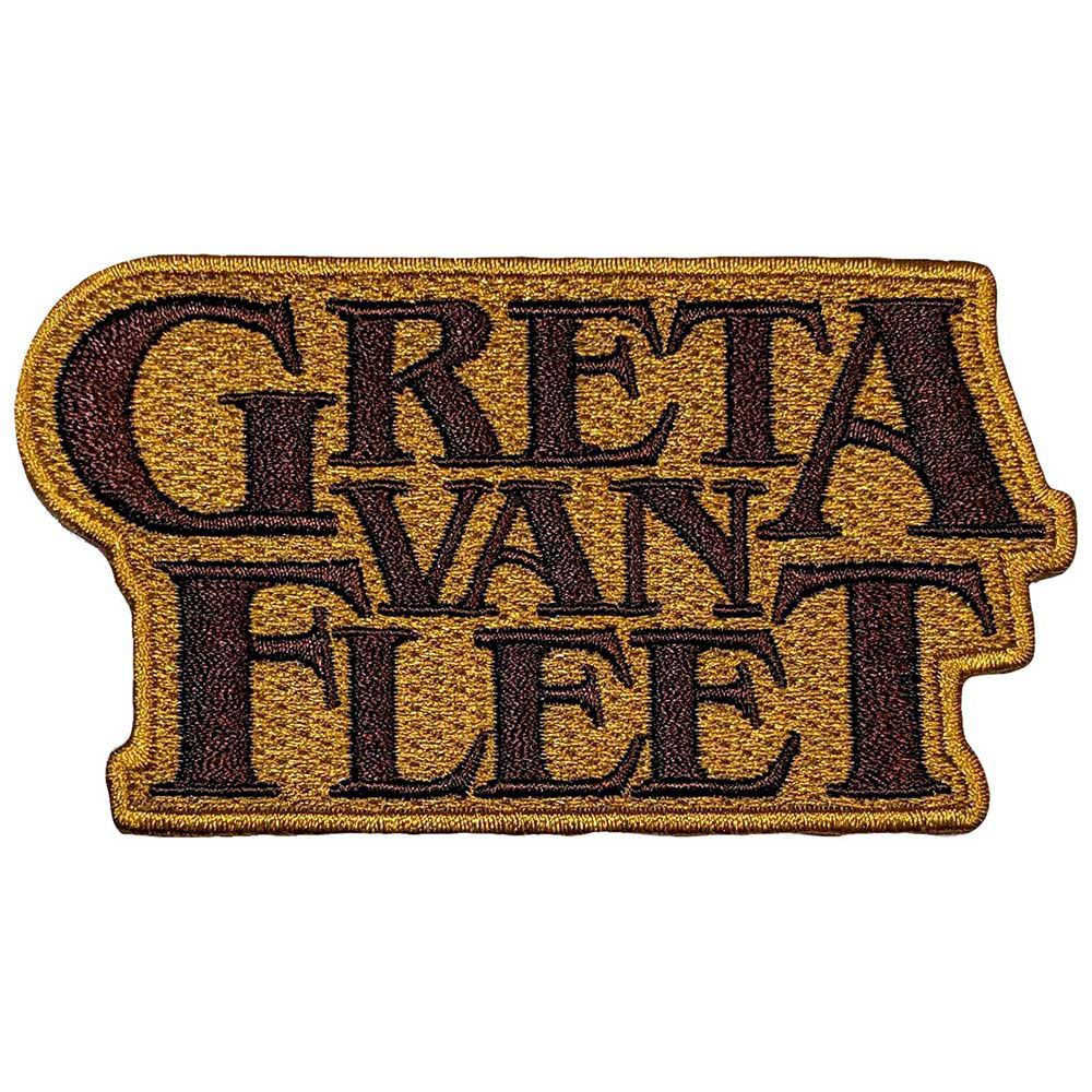 Greta Van Fleet Amber Logo Woven Patch Front
