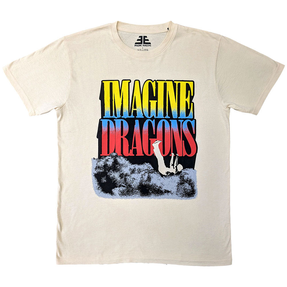 Imagine Dragons Falling Clouds T-shirt Front