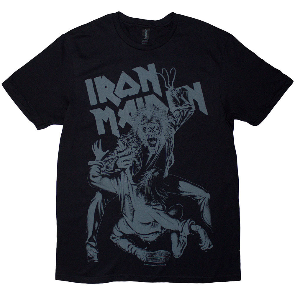 Iron Maiden No Prayer Claw Jumbo Grey T-shirt Front
