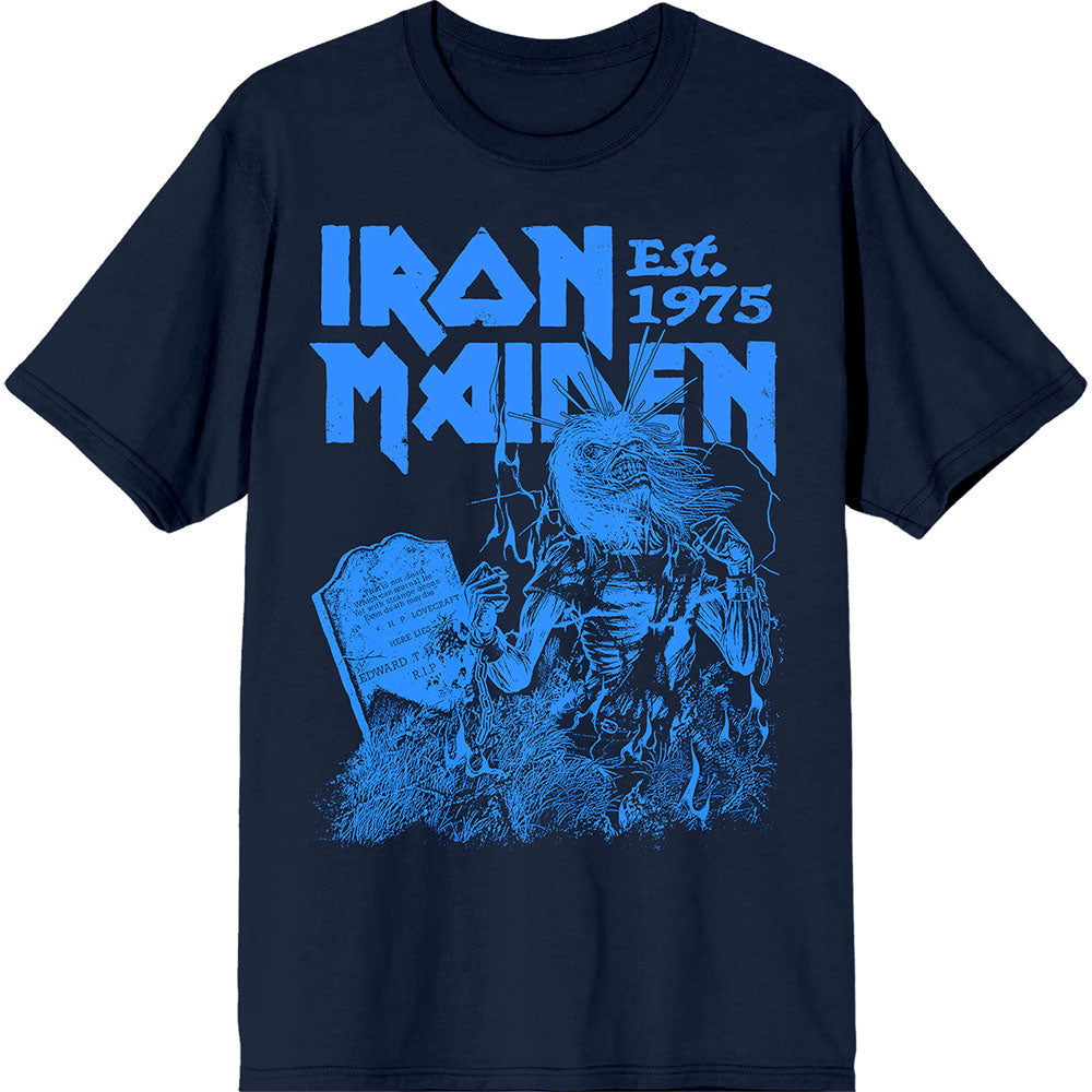 Iron Maiden Est. 1975 Life After Death Stamp T-shirt Front