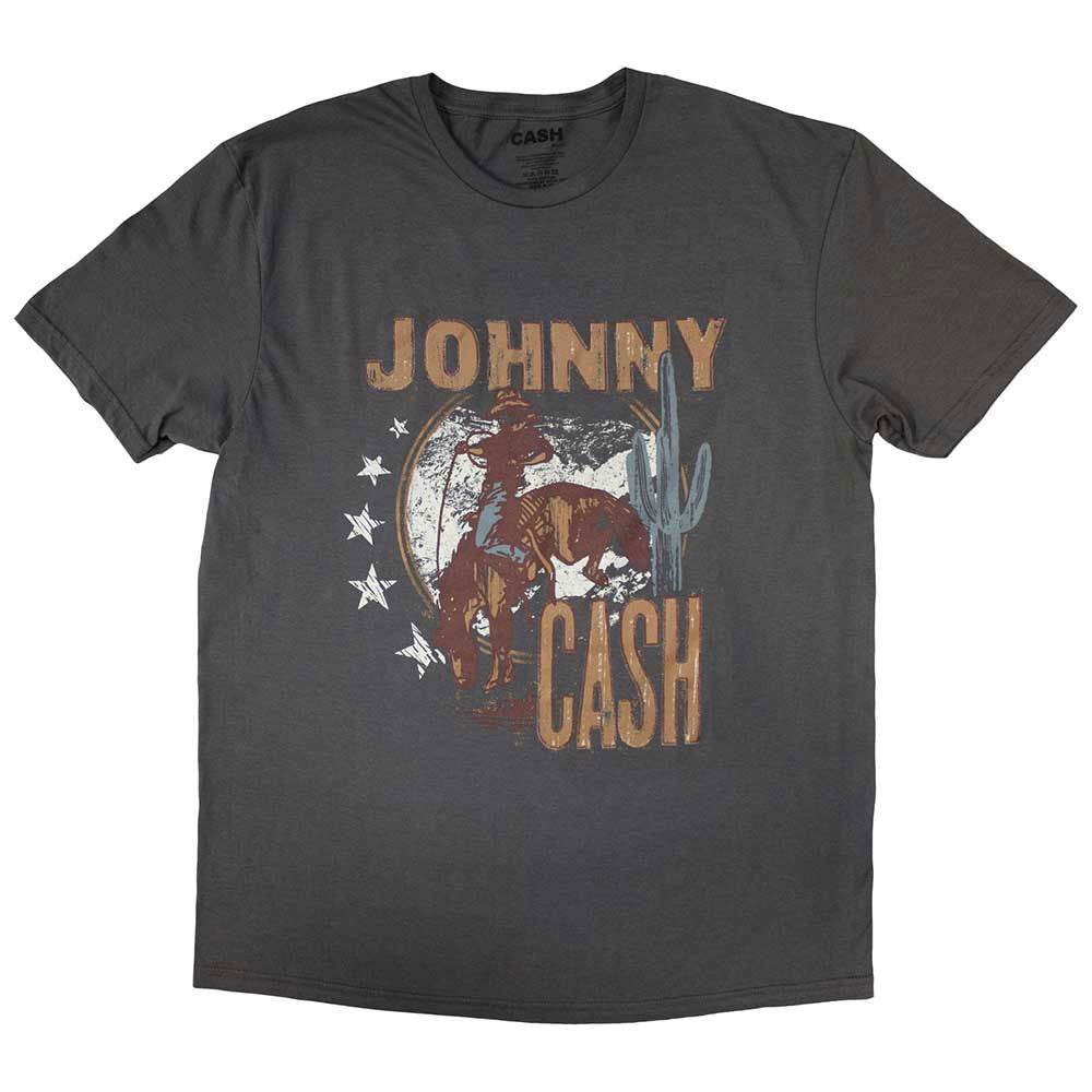 Johnny Cash Cowboy T-shirt Front