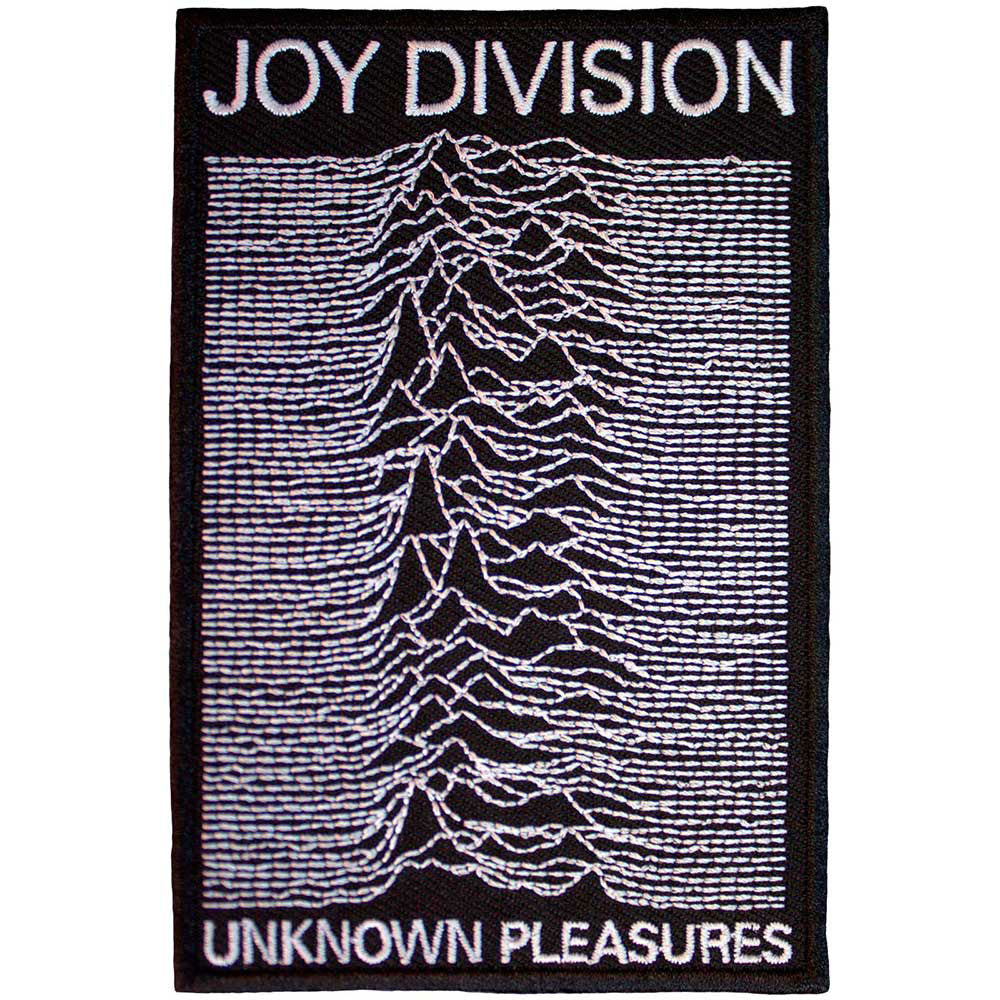 Joy Division Unknown Pleasures Woven Patch