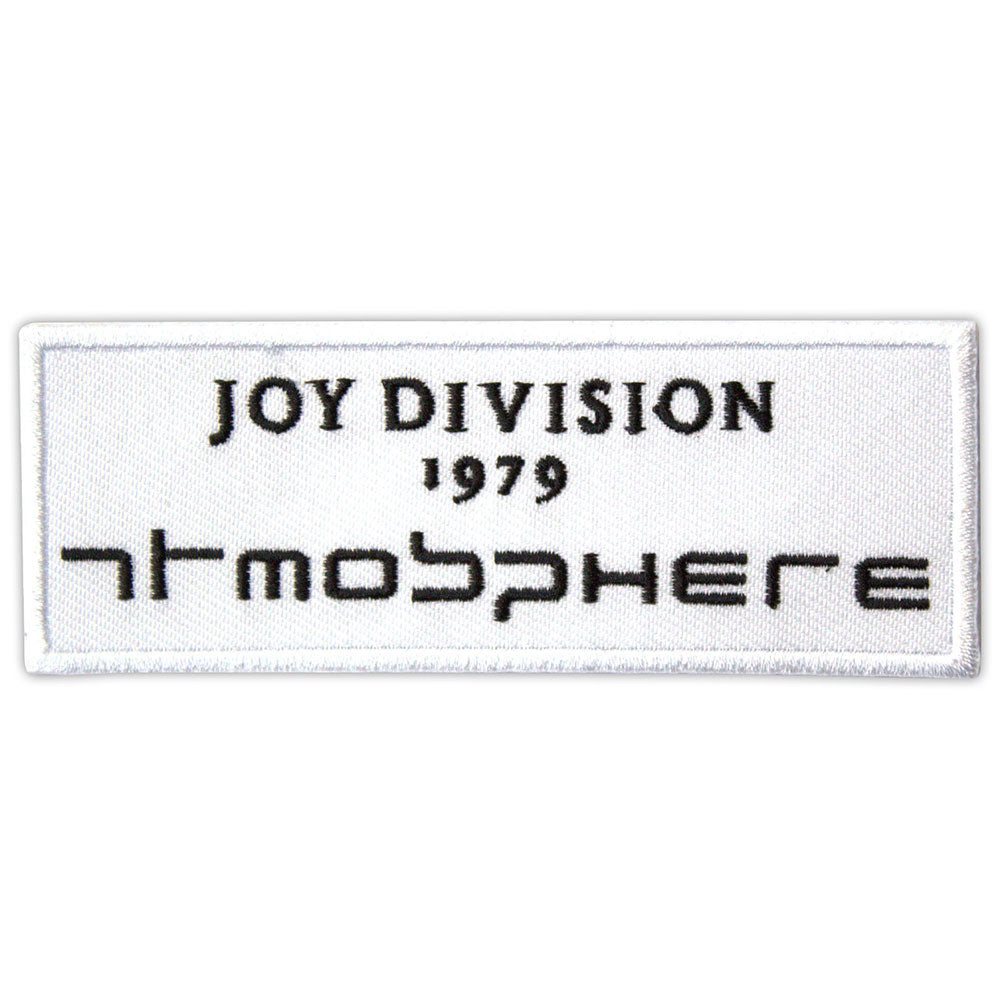 Joy Division Atmosphere Woven Patch Front