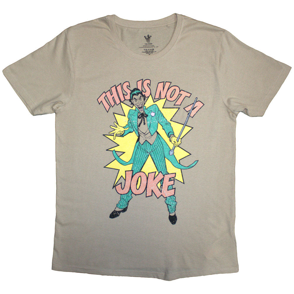DC Comics This Is Not A Joke T-shirt Front