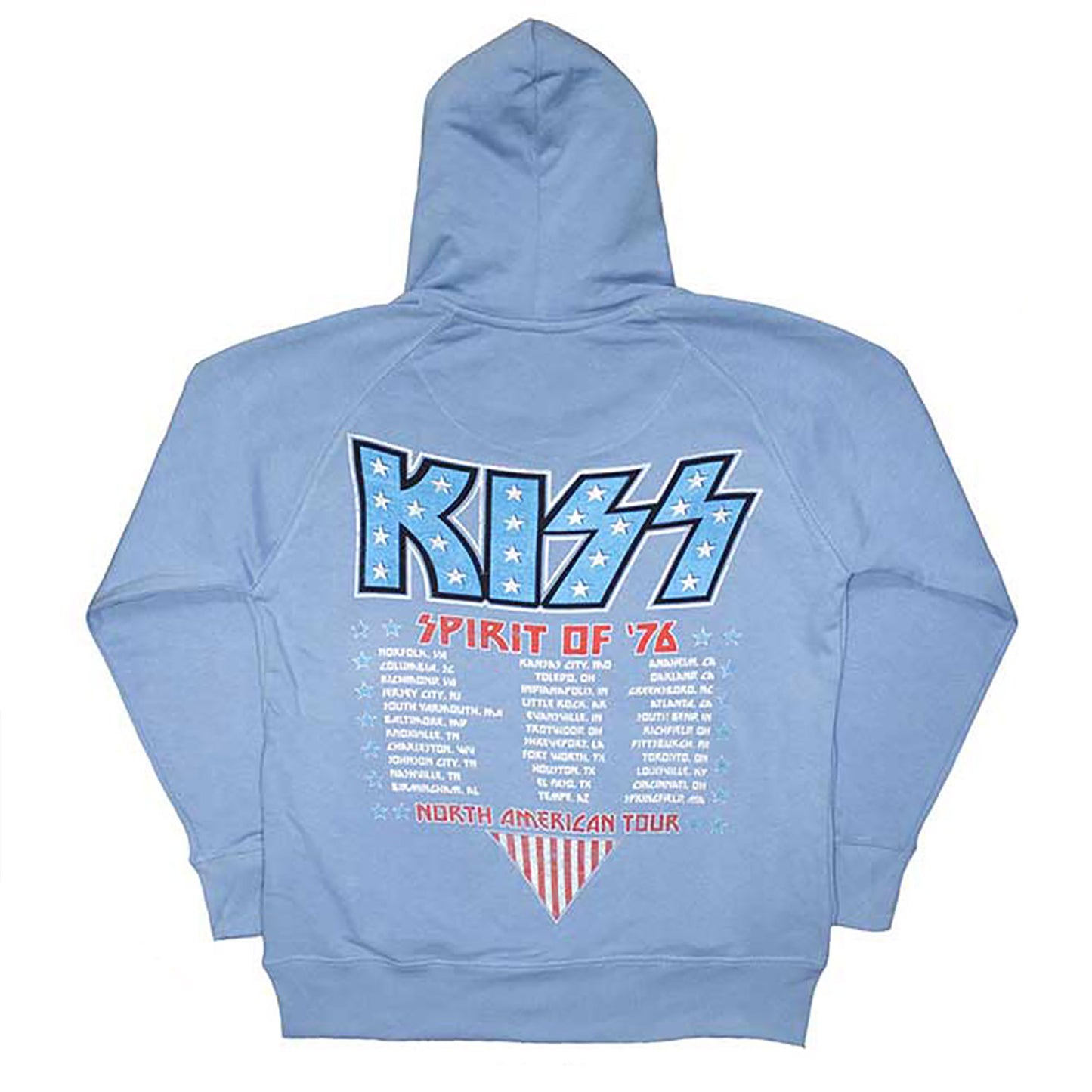 KISS Americana Hooded Sweatshirt Back