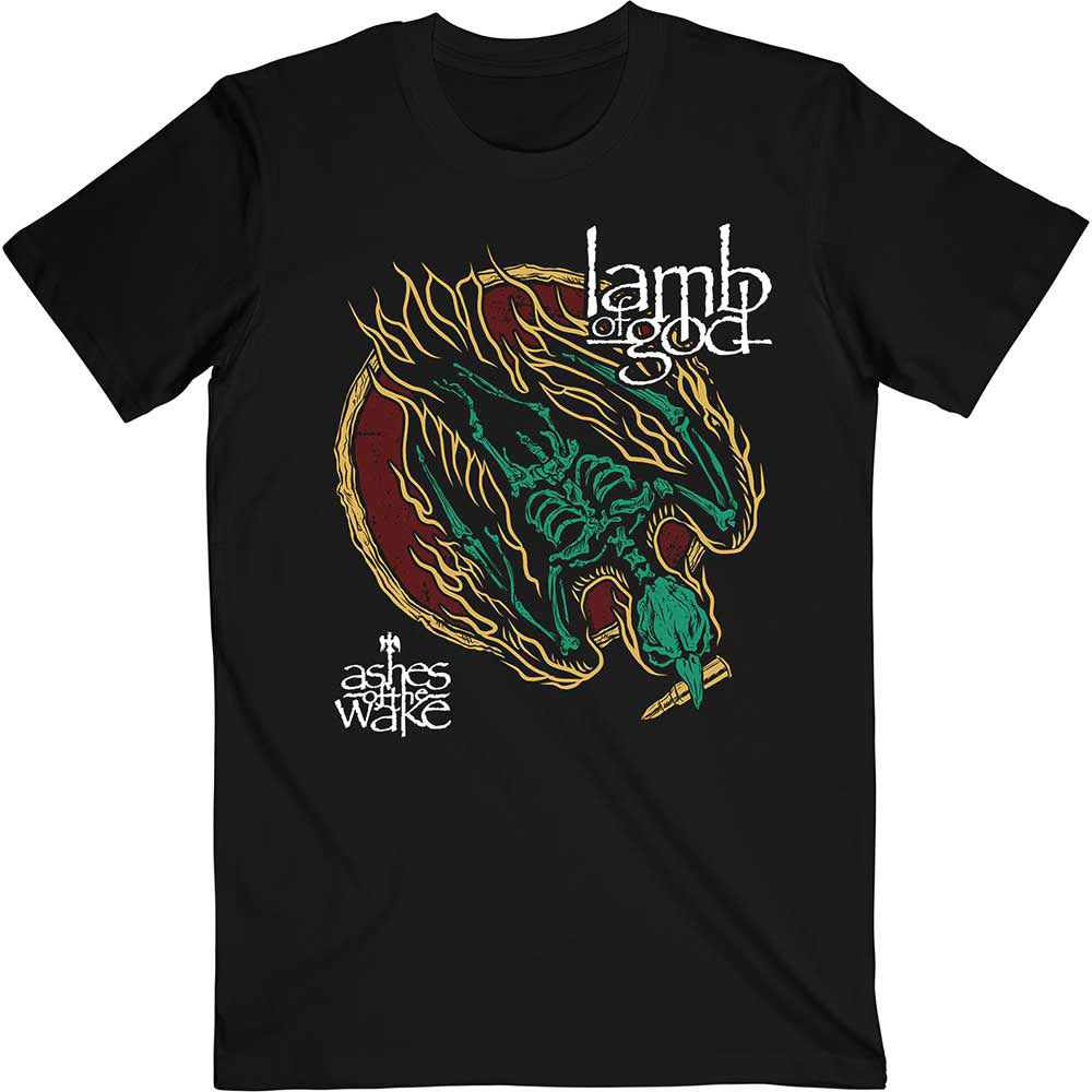 Lamb Of God Ashes Of The Wake T-shirt Front
