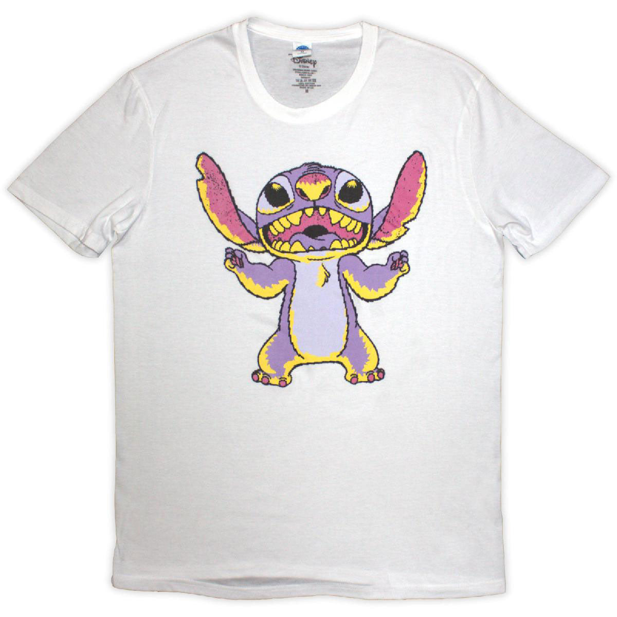 Disney Lilo & Stitch Purple Stitch T-shirt Front