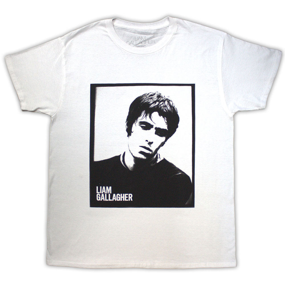 Liam Gallagher Framed Photo T-shirt Front