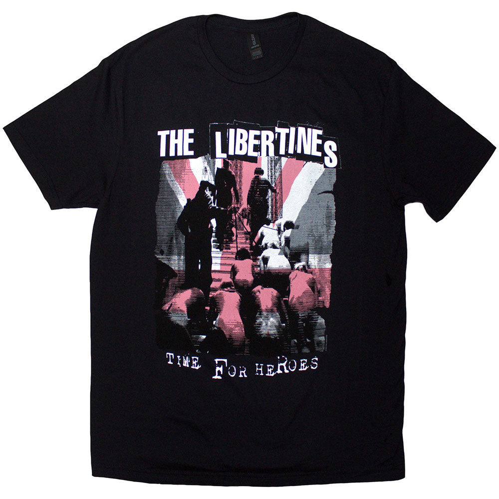 Libertines Time For Heroes Flag T-shirt Front