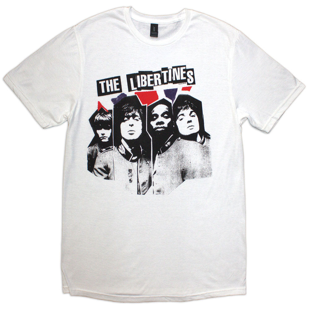 Libertines Rip Flag Xerox T-shirt Front