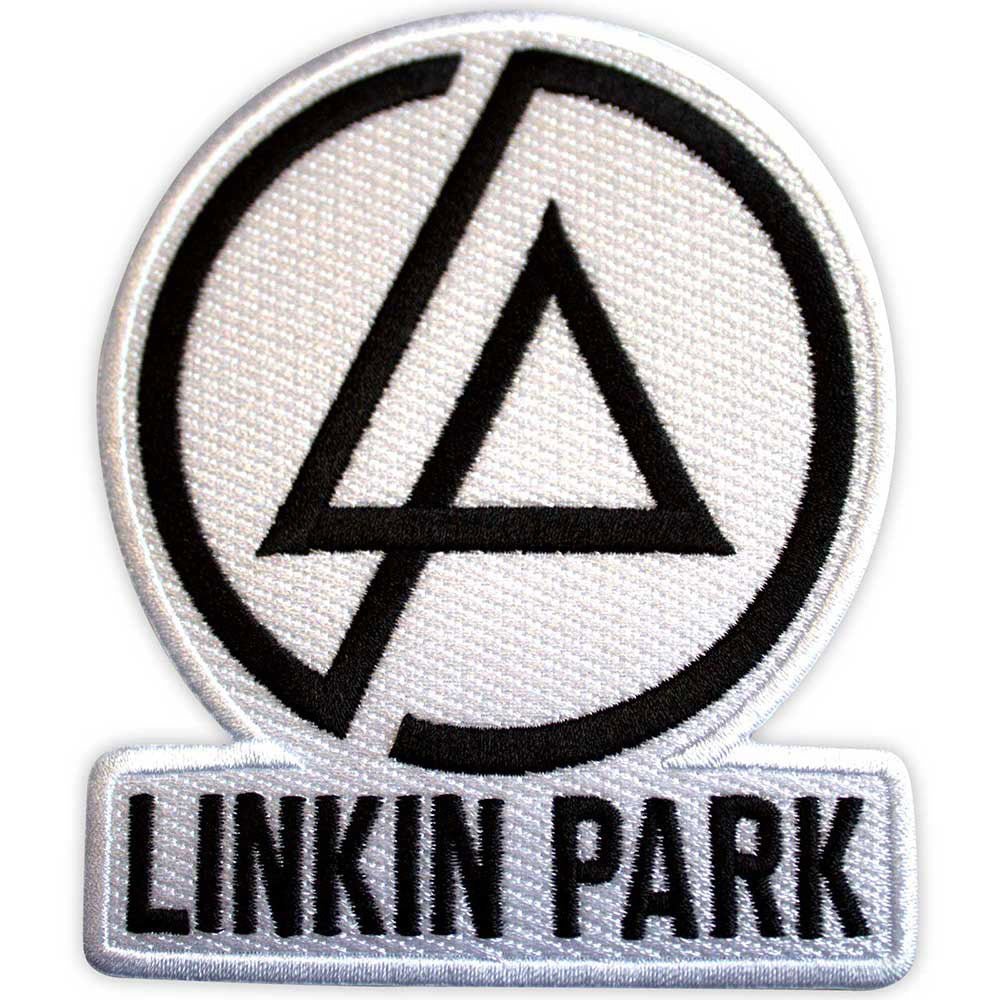 Linkin Park Concentric Text Logo Woven Patch Front