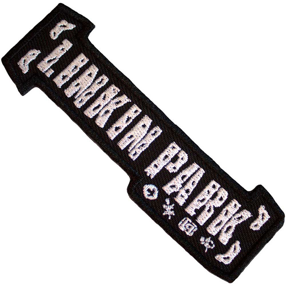 Linkin Park Bracket Logo Woven Patch Front