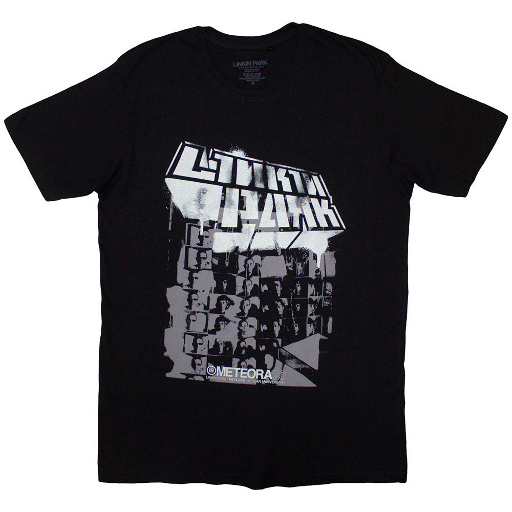 Linkin Park Spray Collage T-shirt Front