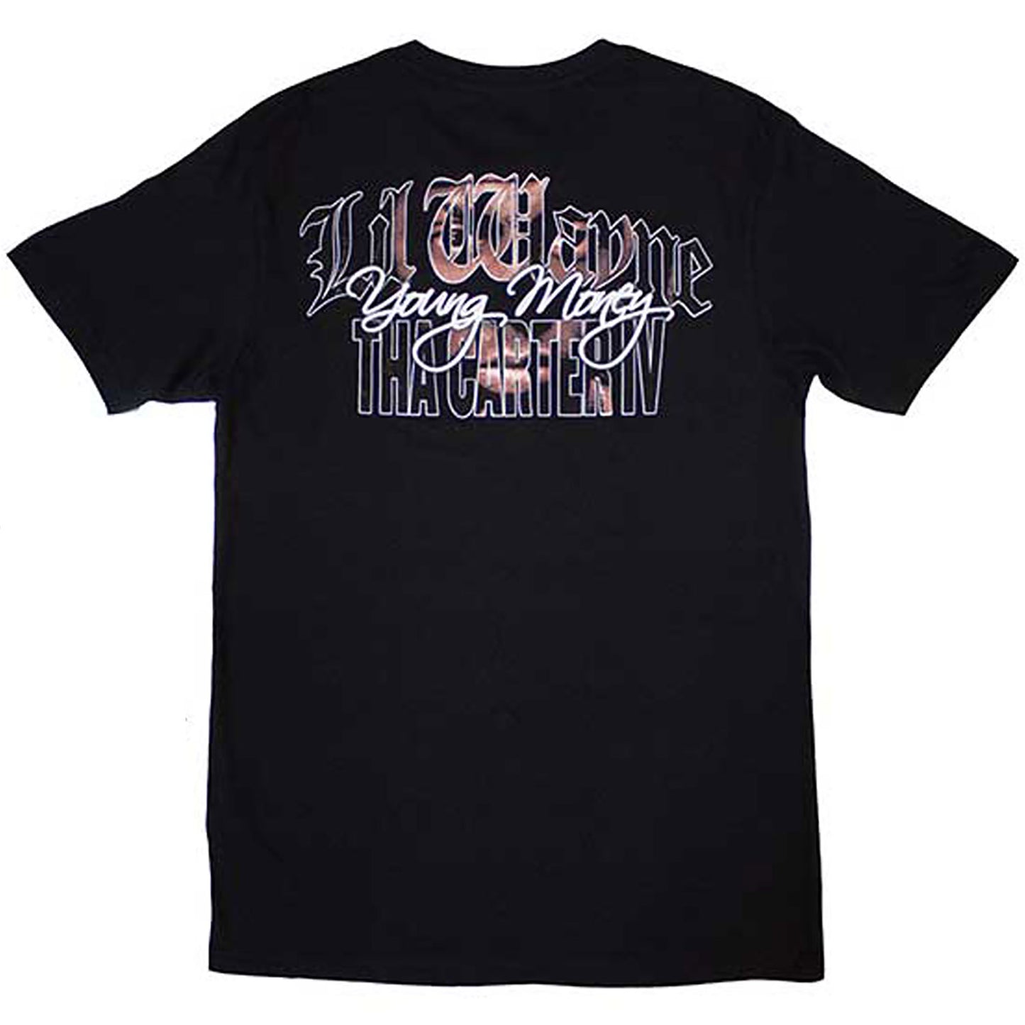 Lil Wayne Face Infill T-shirt Back