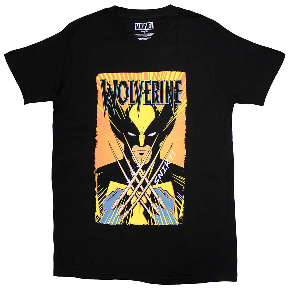 Marvel Comics Wolverine Claws T-shirt Front