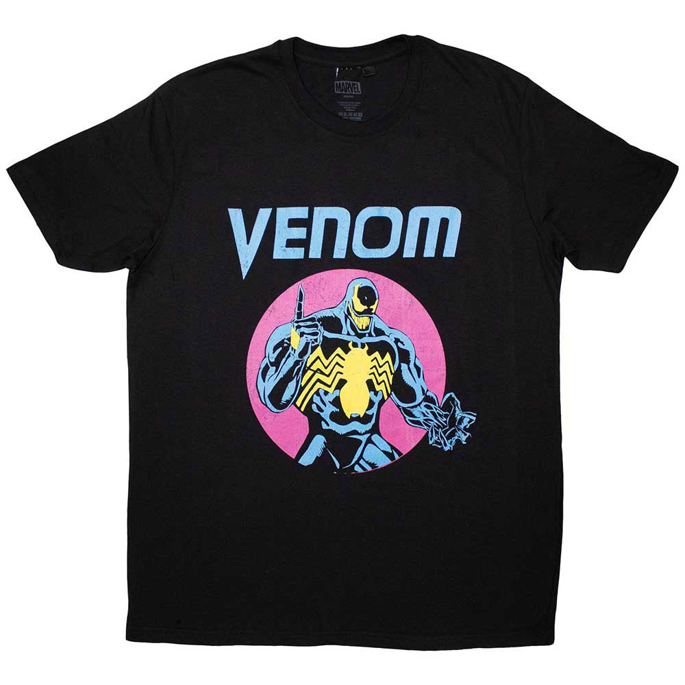 Marvel Comics Venom Purple Circle T-shirt Front