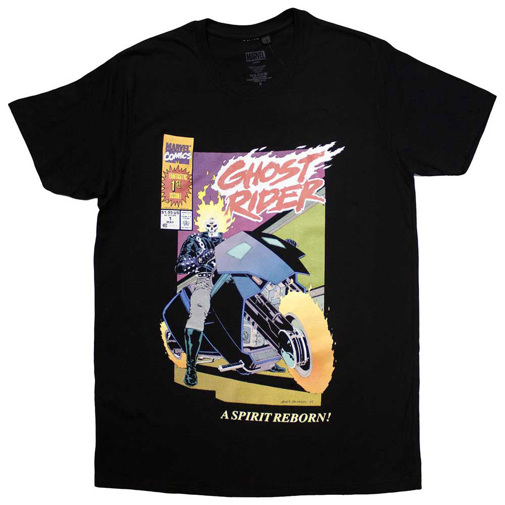 Marvel Comics Ghost Rider Spirit Reborn Comic Cover T-shirt Front