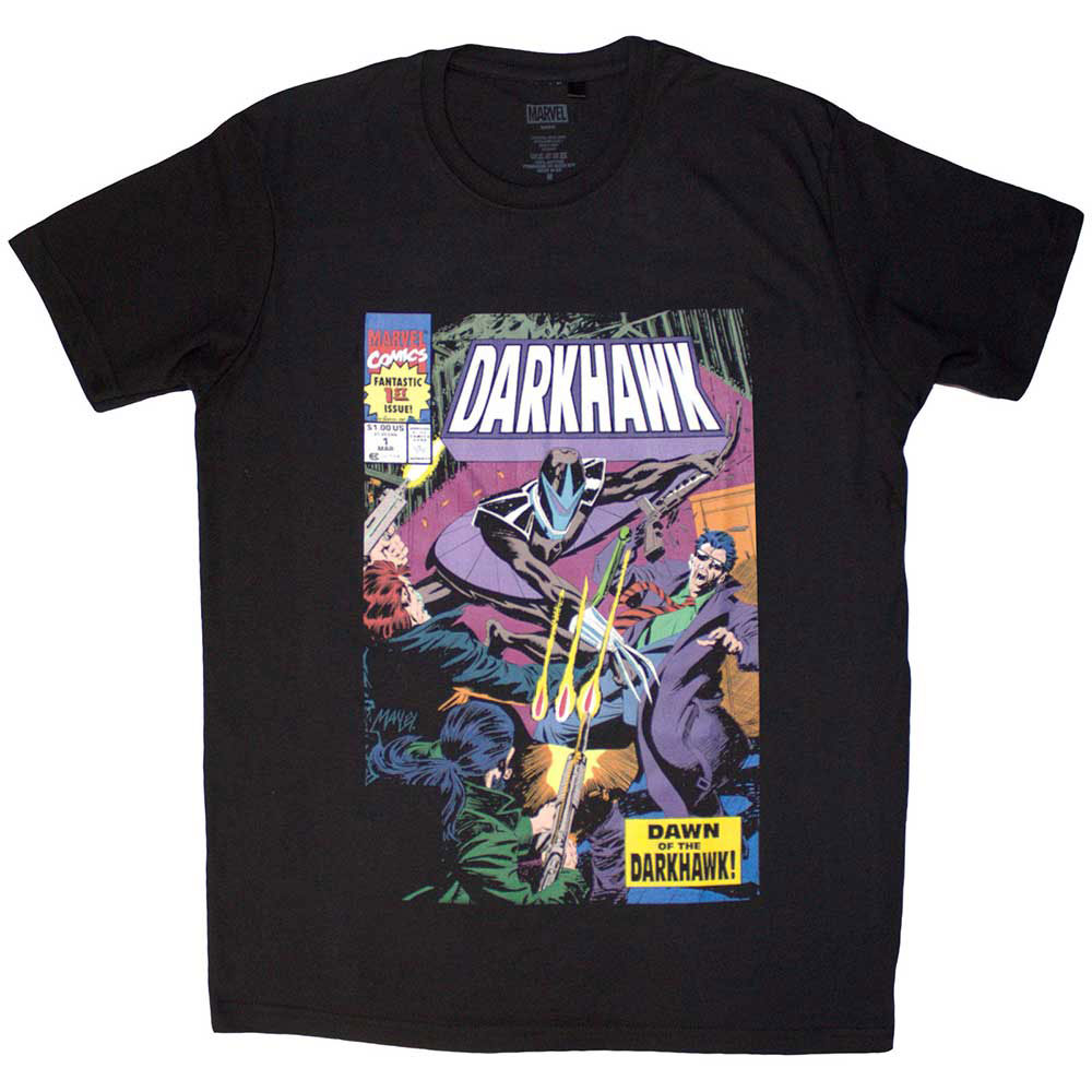 Marvel Comics Darkhawk Comic Cover T-shirt Front