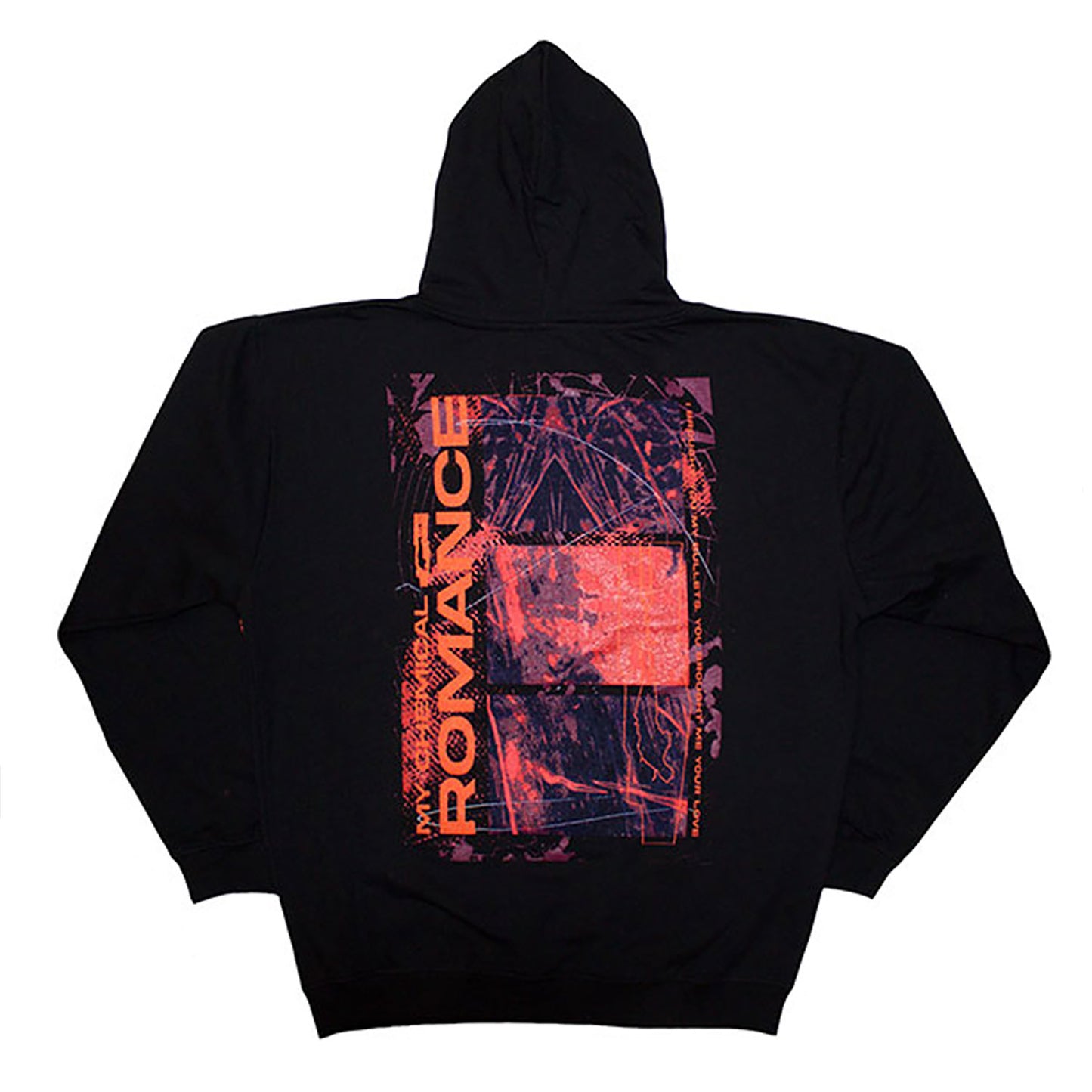 My Chemical Romance Romance Bullets Hooded Sweatshirt Back
