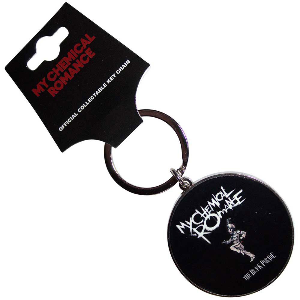 My Chemical Romance The Black Parade Emblem Metal Key Chain Front