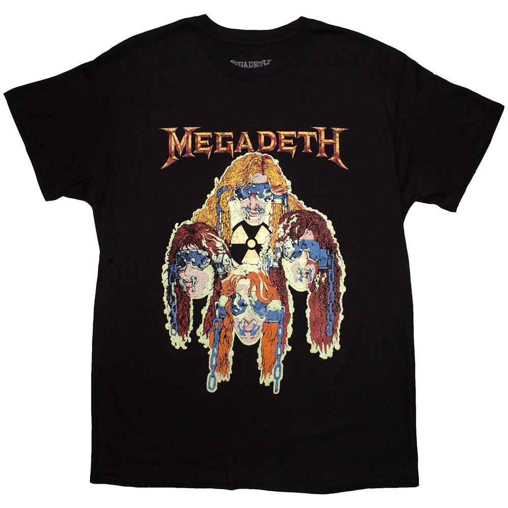 Megadeth Nuclear Glowheads T-shirt Front