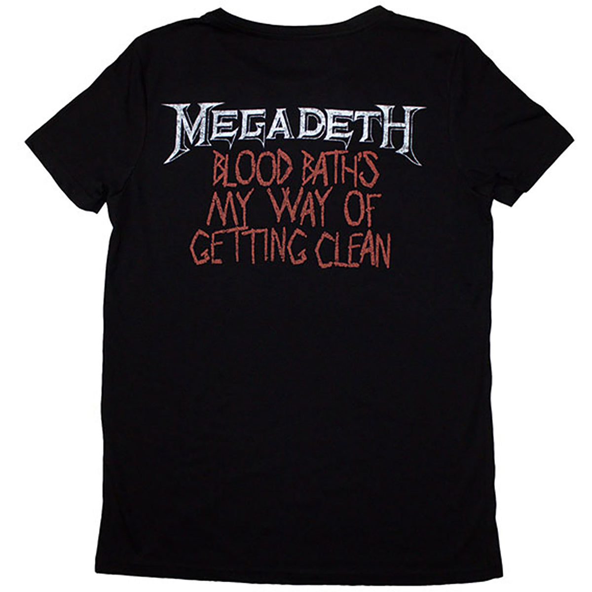 Megadeth Black Friday T-shirt Back