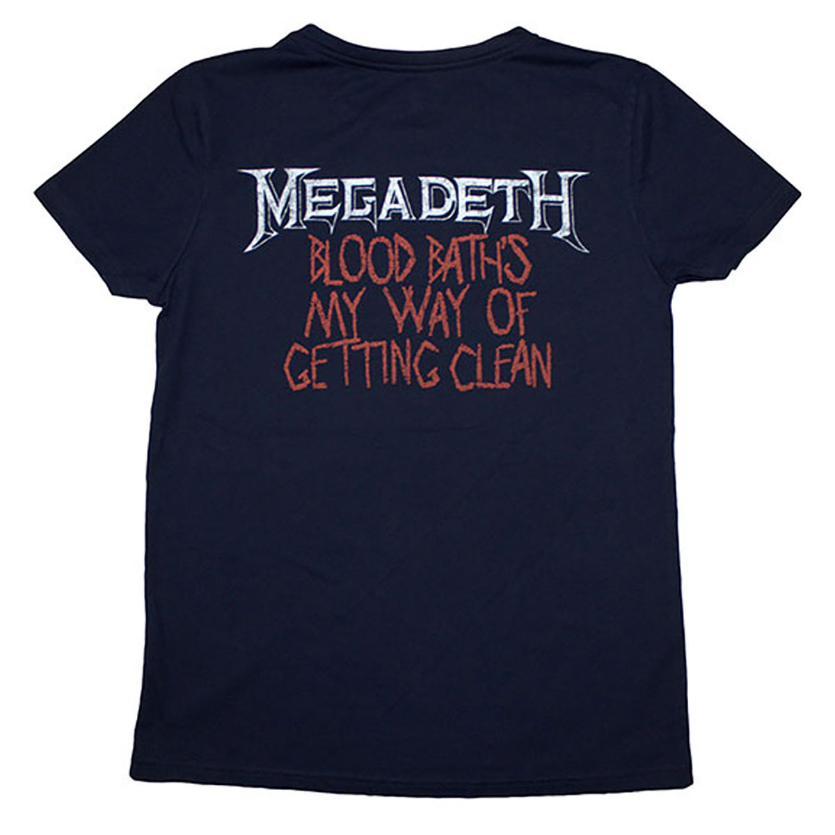 Megadeth Black Friday T-shirt Back