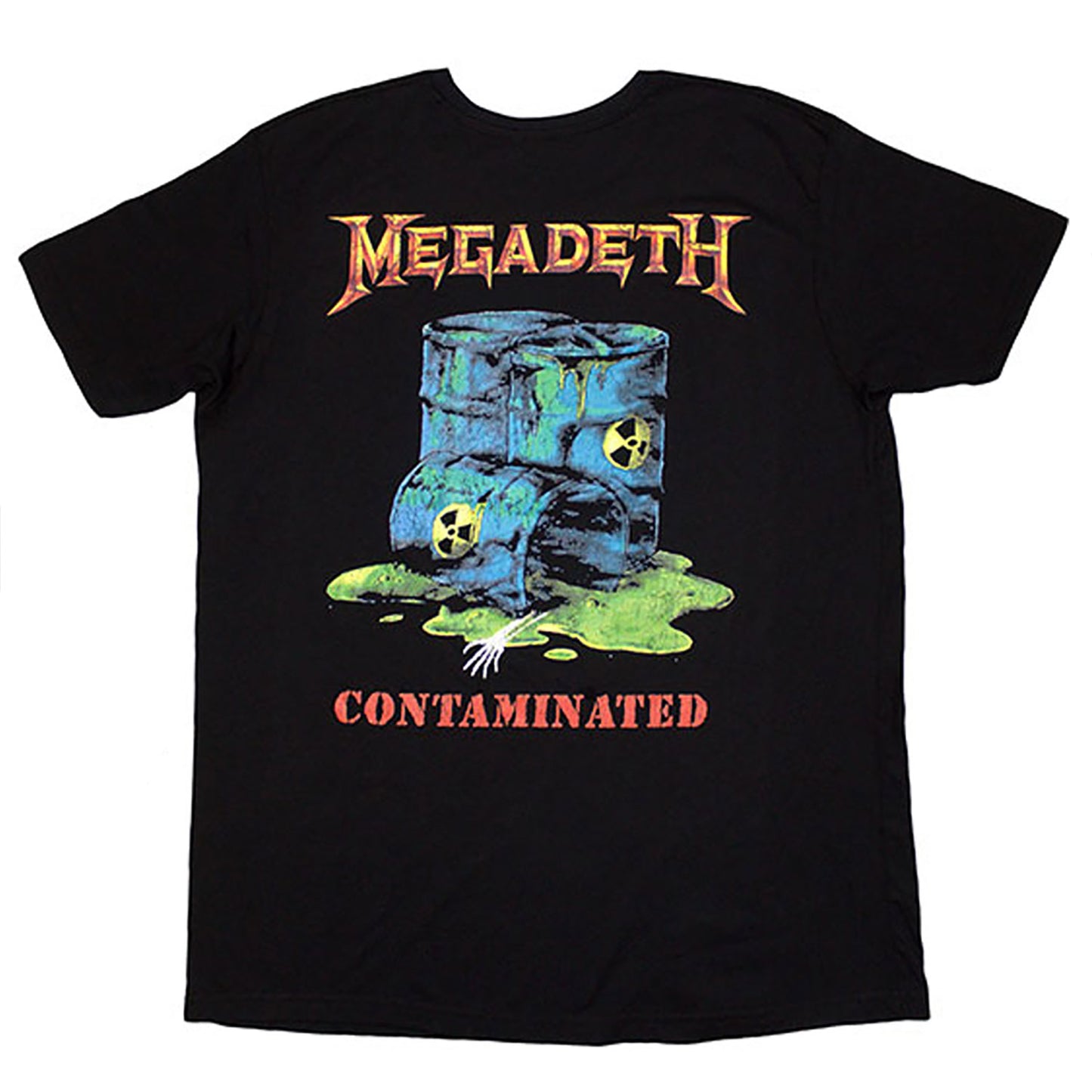Megadeth Contaminated T-shirt Back