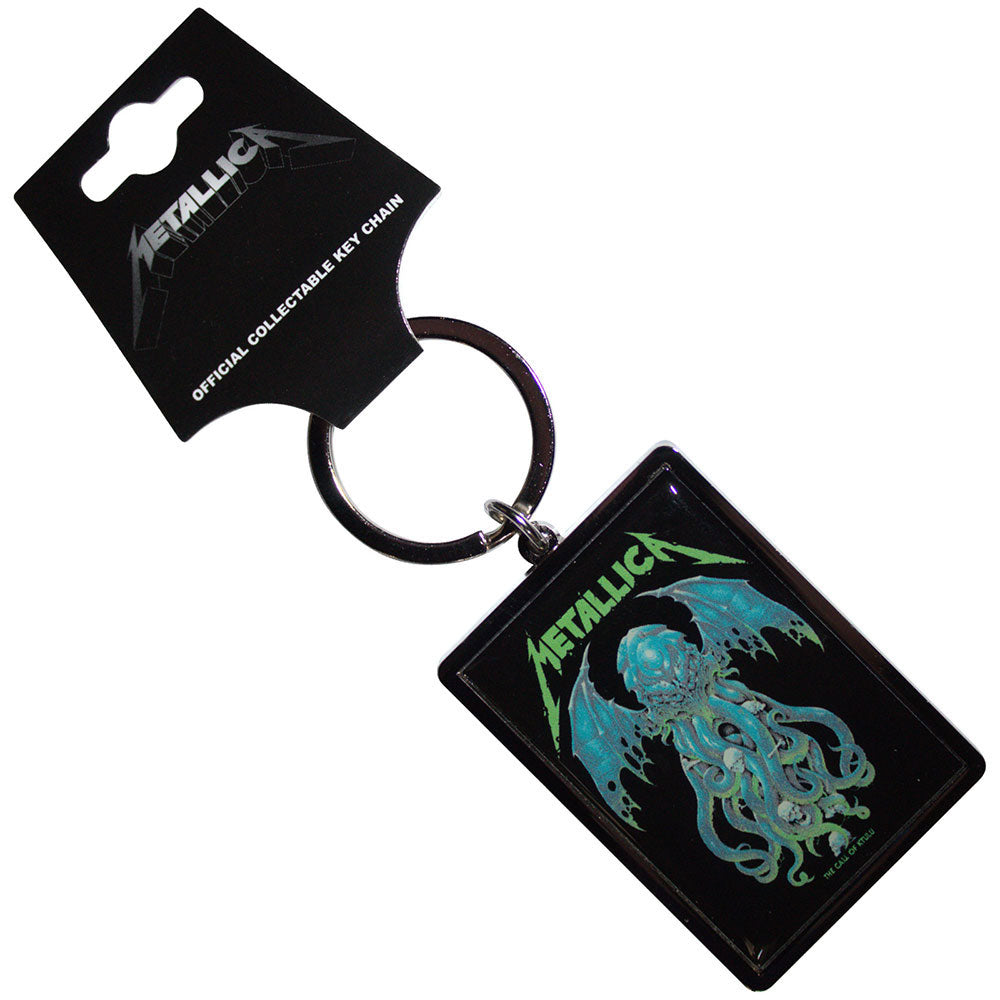 Metallica The Call Of Ktulu Metal Key Chain Front