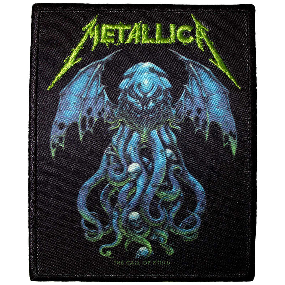 Metallica The Call Of Ktulu Woven Patch Front
