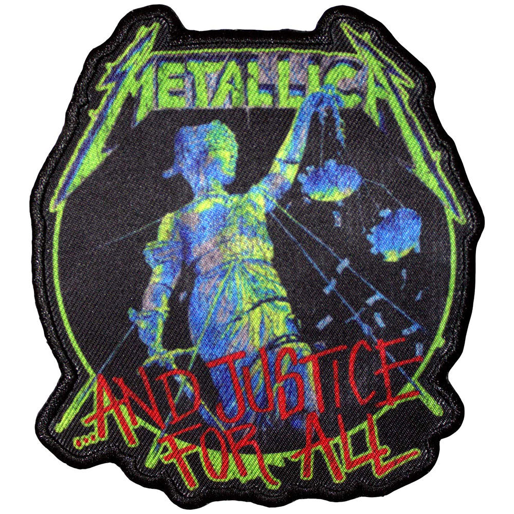 Metallica And Justice For All Woven Patch Front