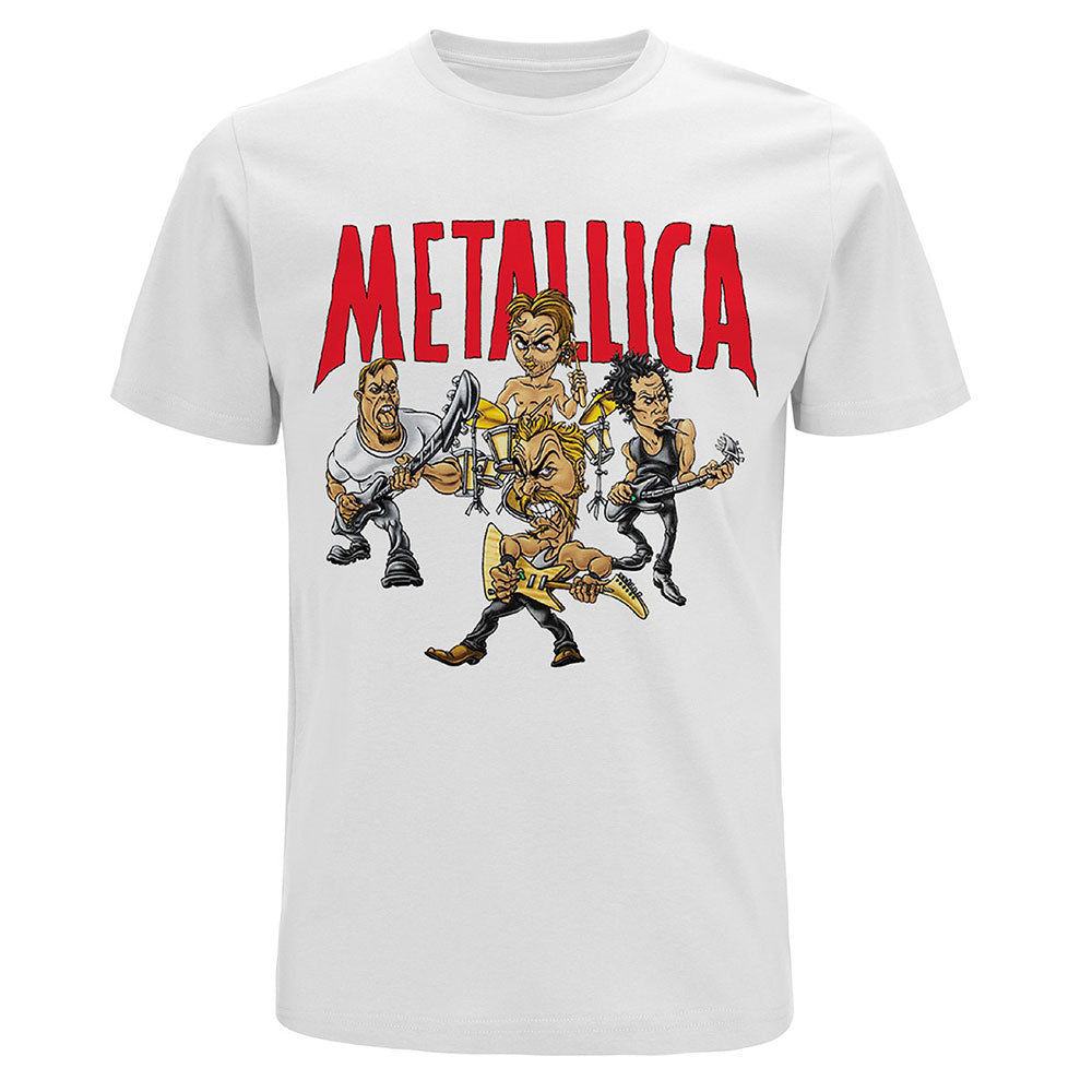 Metallica Load Chavez Cartoon T-shirt Front